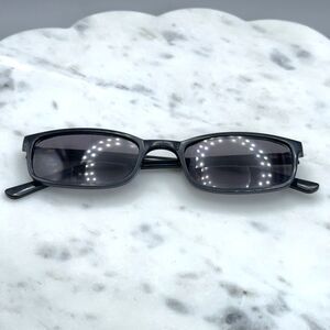 Rochester Solid Black Rectangle Full Rim Eyeglasses Frames Only 150mm
